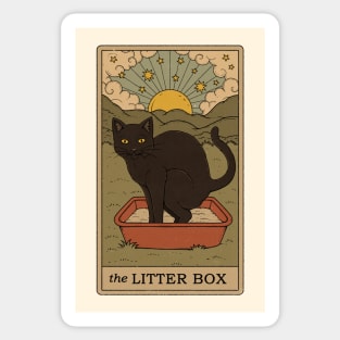 The Litter Box Sticker